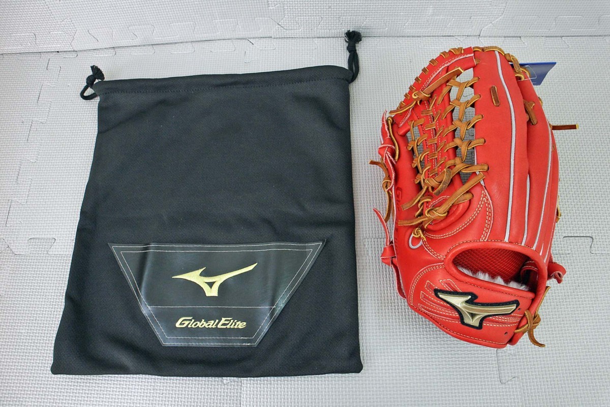  品 ミズノ 軟式用 外野手用 1AJGR22407 サイズ13 左投げ用 ラディッシュ グラブ袋付き(外野手用)｜売買されたオークション情報、yahooの商品情報をアーカイブ公開 - オークファン 大人用