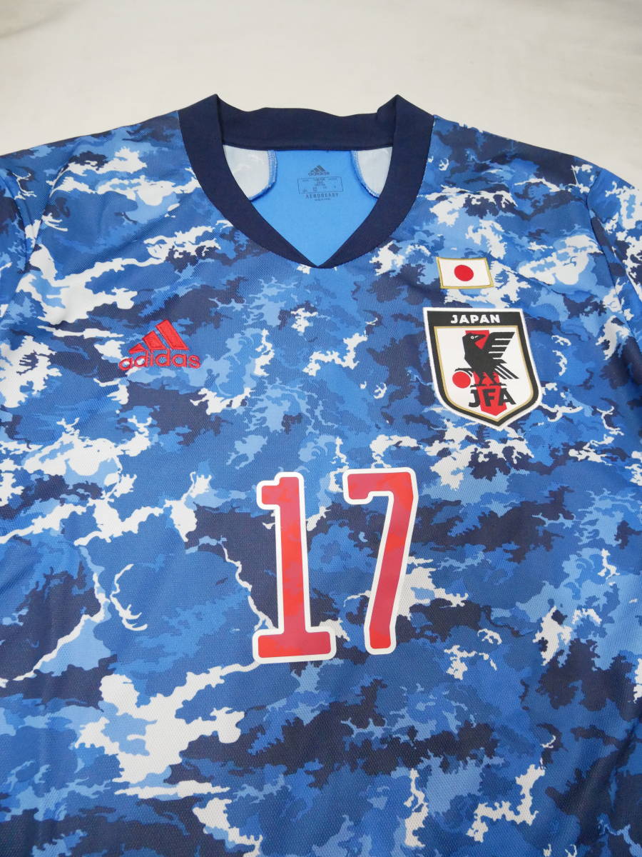 adidas サッカー日本代表 久保建英 ユニフォーム 8番 W杯 サッカー日本