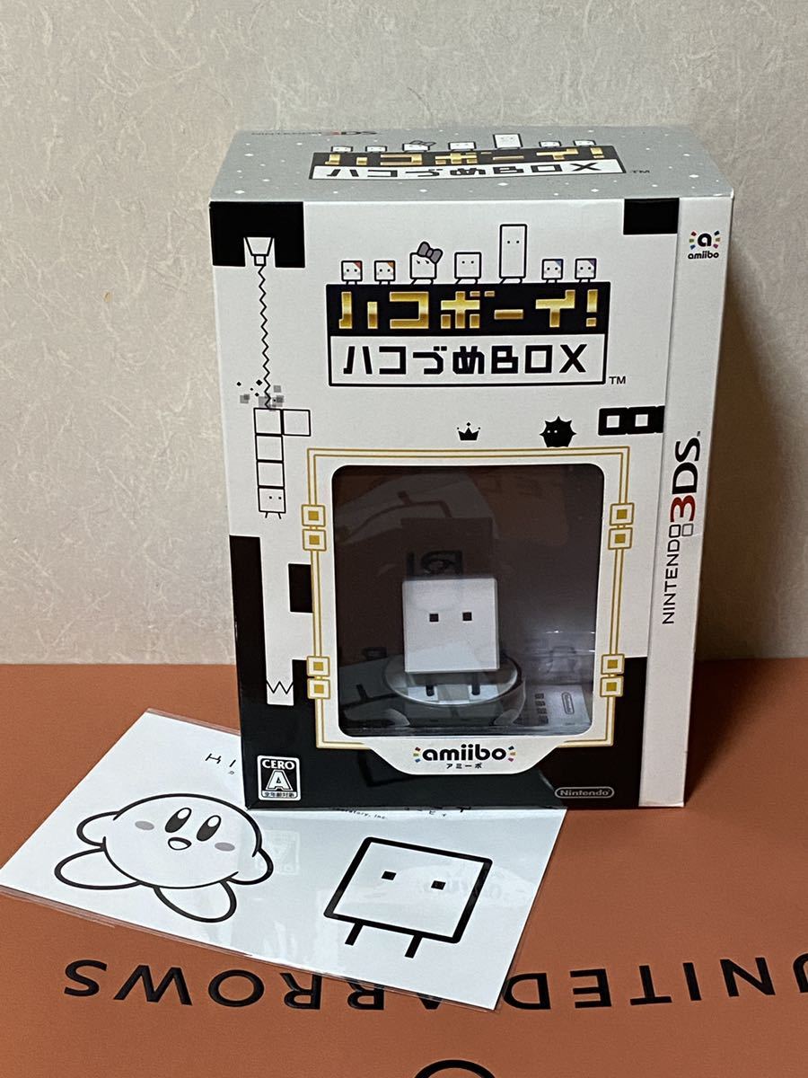 Amiibo ハコづめbox ハコボーイ キュービィ ポストカード付き ゲームキャラクター 売買されたオークション情報 Yahooの商品情報をアーカイブ公開 オークファン Aucfan Com