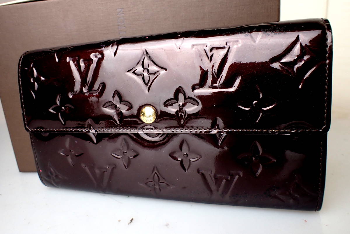 ルイヴィトン アマラント 長財布の通販 (ルイ ヴィトン) VUITTON 