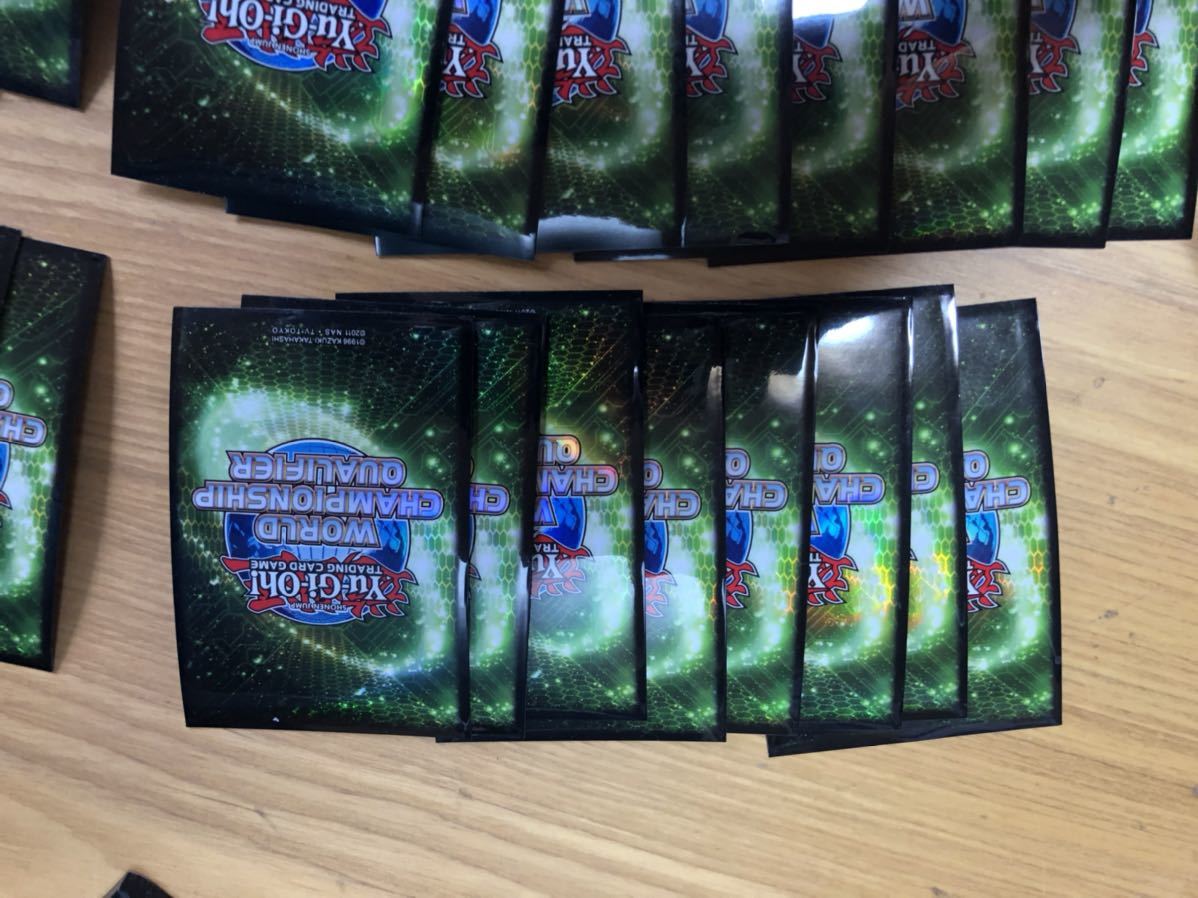 遊戯王 wcq 2013 スリーブ 緑 79枚 中古 遊戯王 wcqスリーブ2013 緑 79枚(遊戯王（コナミ）)｜売買された
