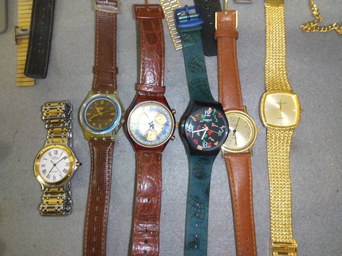 オメガ 1円～ジャンク品 自動巻き wIー10 電池切れ 腕時計まとめ売り 