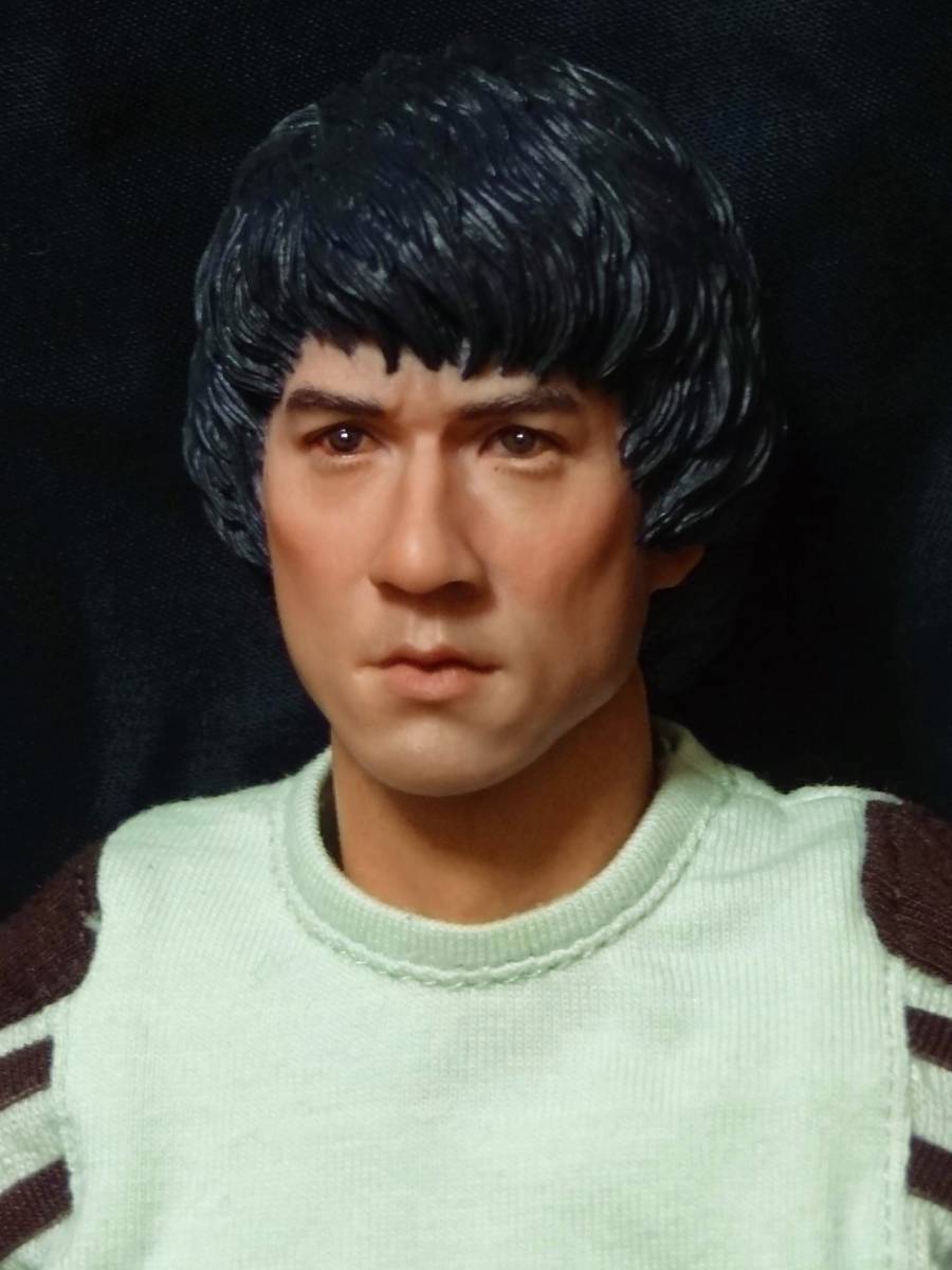 ホットトイズ　ブルースリー　1/6　フィギュア　検　ジャッキーチェン ジャッキー・チェン 1/6 フィギュア用 塗装済みヘッド 検TBLeague 男性