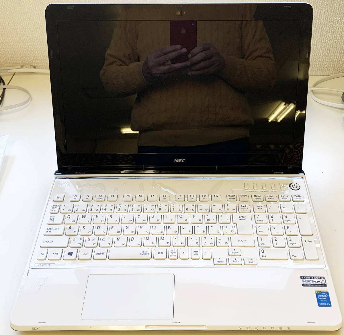 ◇◇NEC LaVie S PC-LS350TSW-E3 ジャンク◇◇ LaVie S NEC [ルミナス 