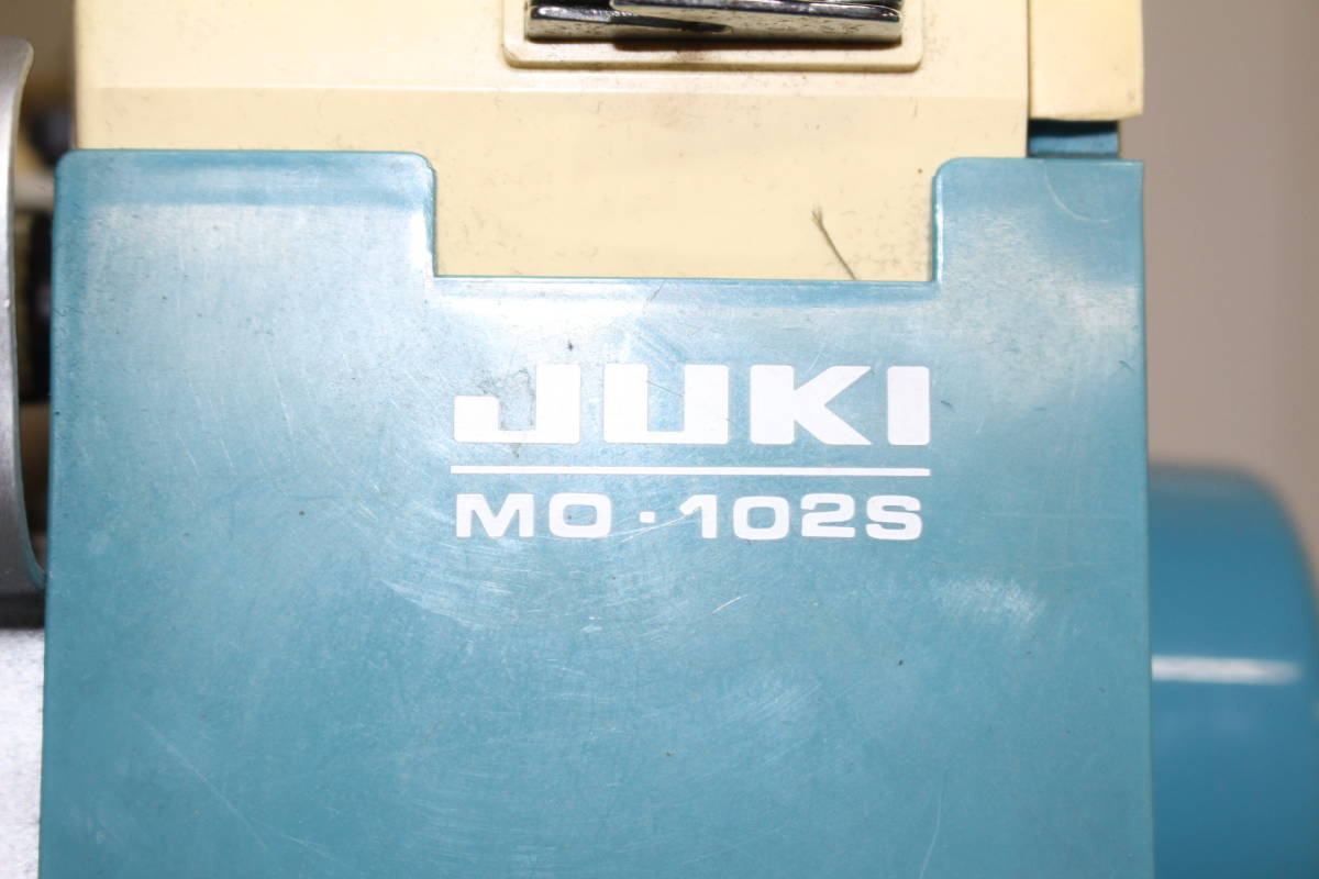 JUKI ロックミシン ジューキ MO-102S フットペダル付き ハンド フット 