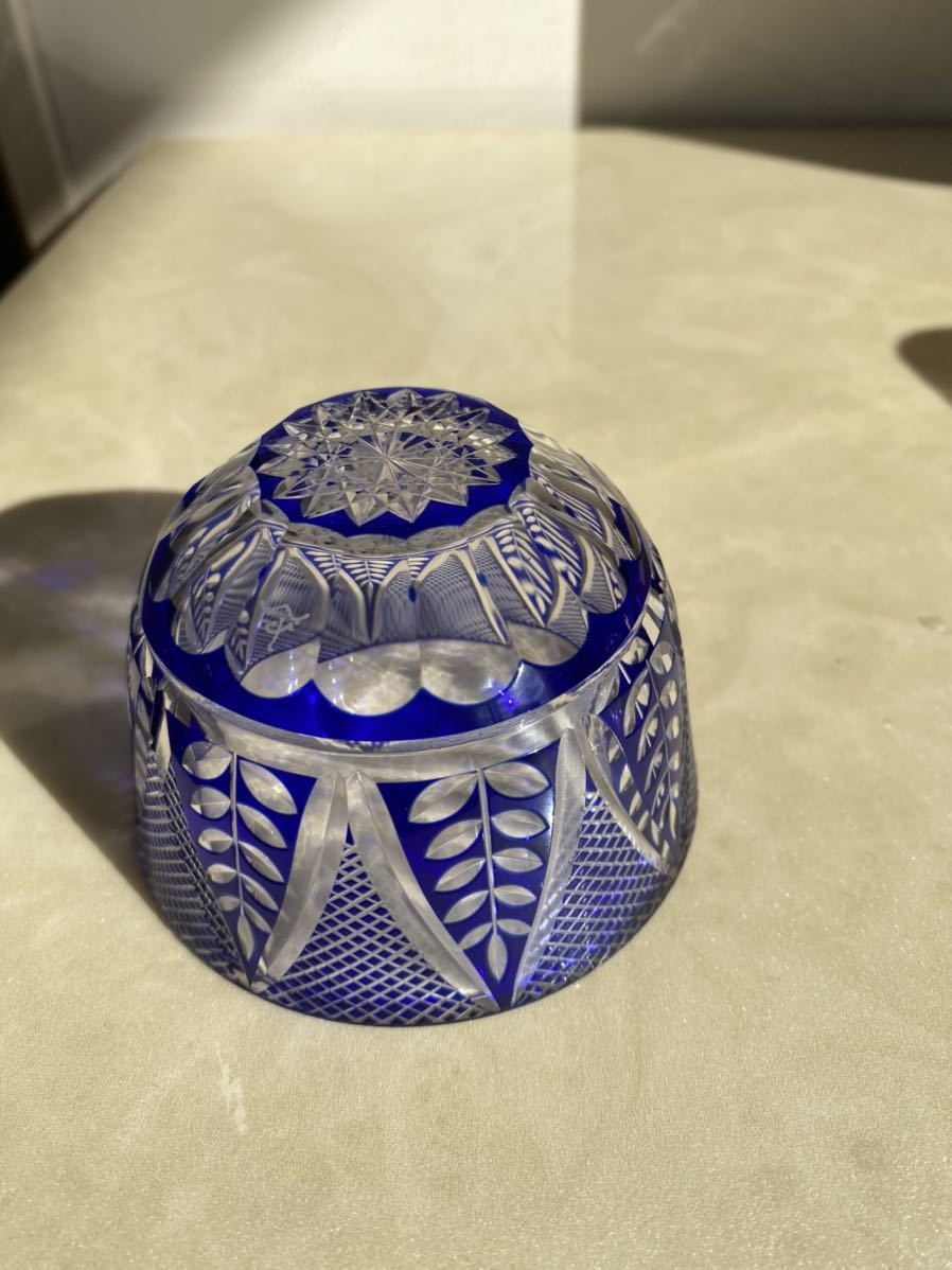 大久保忠幸作　江戸切子　3客セット_4