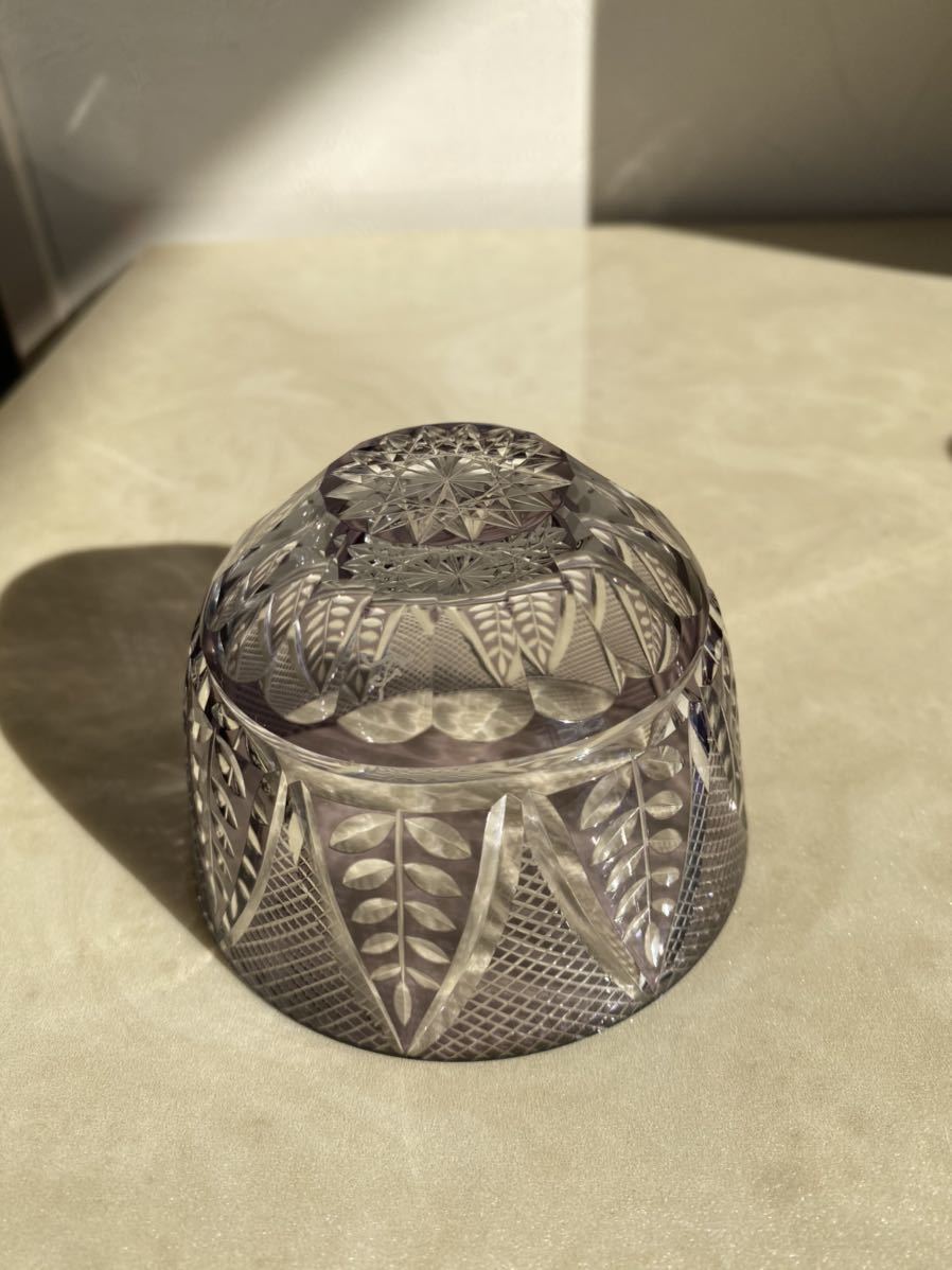 大久保忠幸作　江戸切子　3客セット_5