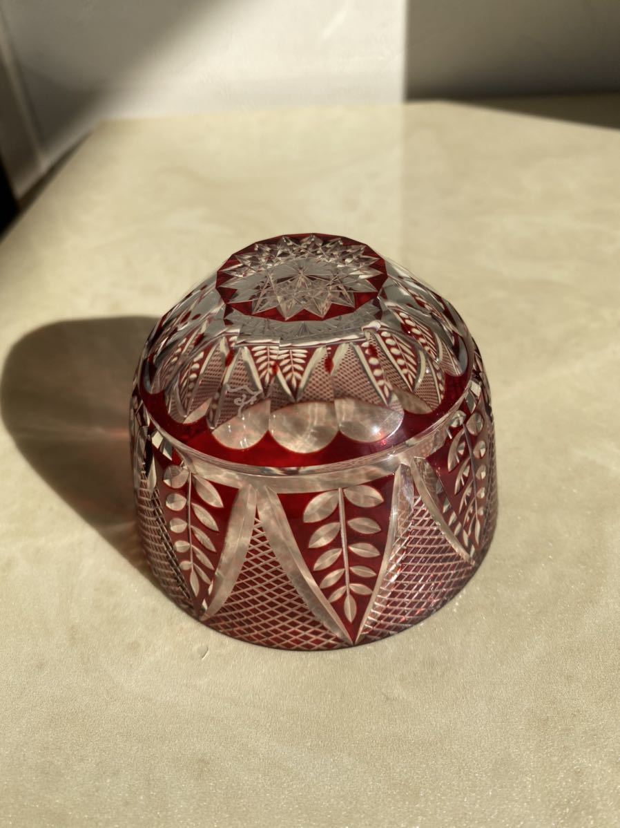 大久保忠幸作　江戸切子　3客セット_6