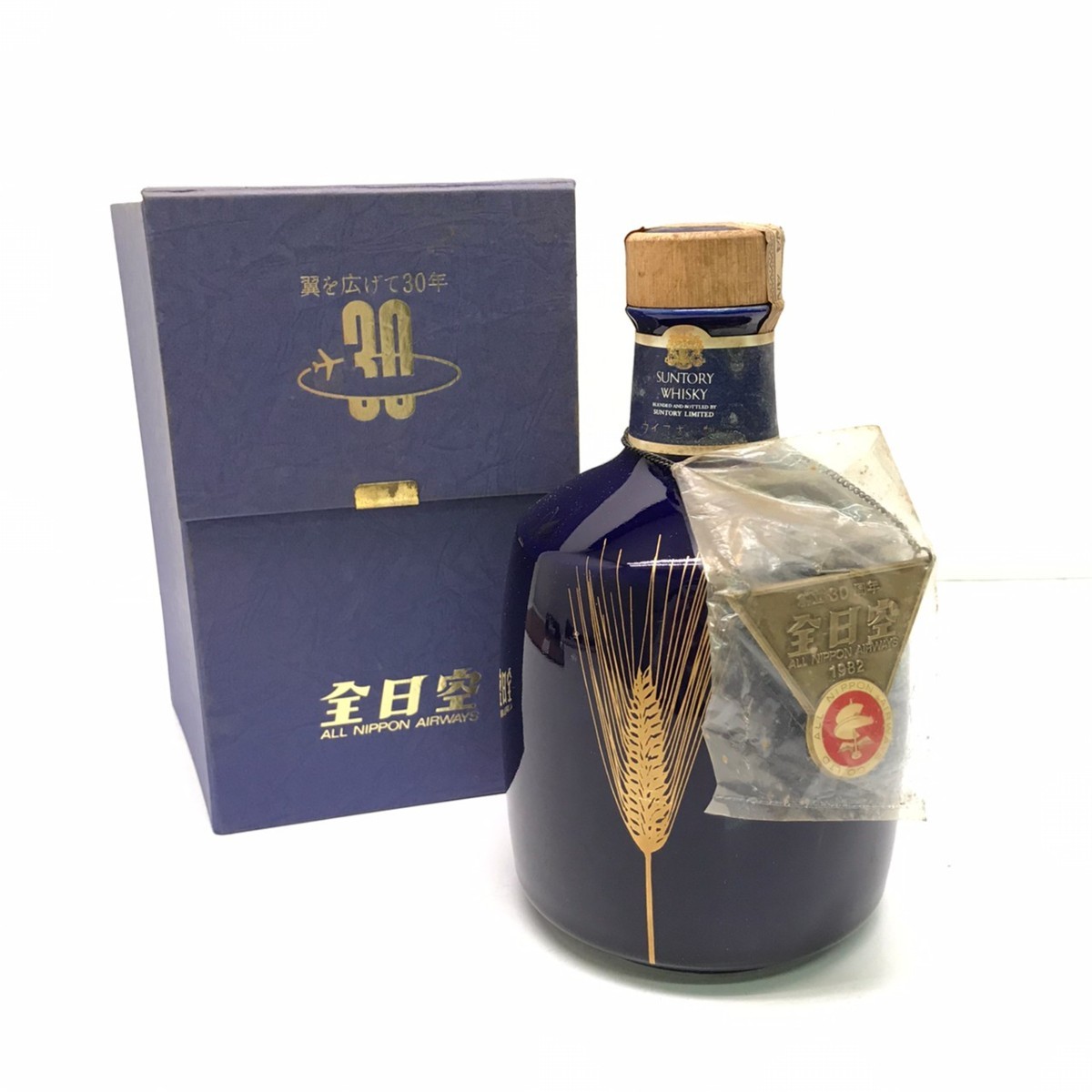 G2733】 SUNTORY サントリー ウィスキー 全日空 30周年記念 ボトル