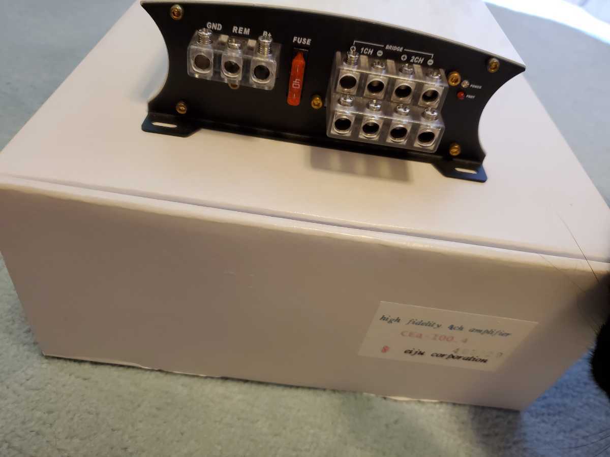 eiju エイジュ アンプ CEa-100.4 - エイジュアンプ聞き比べ♪｜Ariose