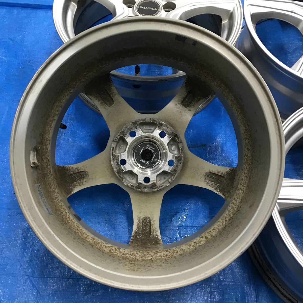 BALMINUM アルミホイール 16×6J+45 16インチ4本セット [K-1829]