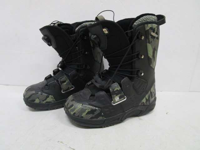  H1208-2H/ SALOMON サロモン SYNAPSE シナプス BCF スノボ ブーツ 25.5㎝ カモフラ柄(25.5cm)｜売買されたオークション情報、yahooの商品情報をアーカイブ公開 - オークファン ソフトブーツ