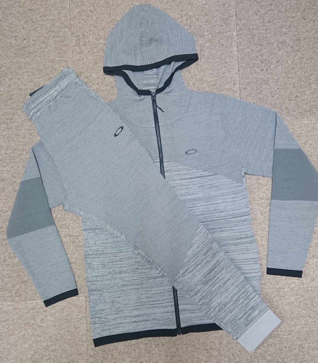 【爆買い，本物保証】 XL JPN サイズ /OAKLEY オークリー 吸汗速乾 ストレッチ O-Fit Flexible Jacket Pants 2.0 上下セット/ New Athletic Gray(その他)｜売買されたオークション情報、yahooの商品情報をアーカイブ公開 - オークファ スウェット