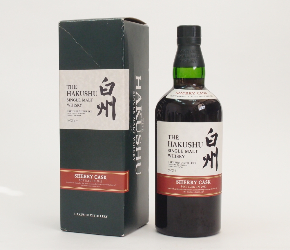 ☆希少古酒！ サントリー白州シェリーカスク2012年リリース48度700ml