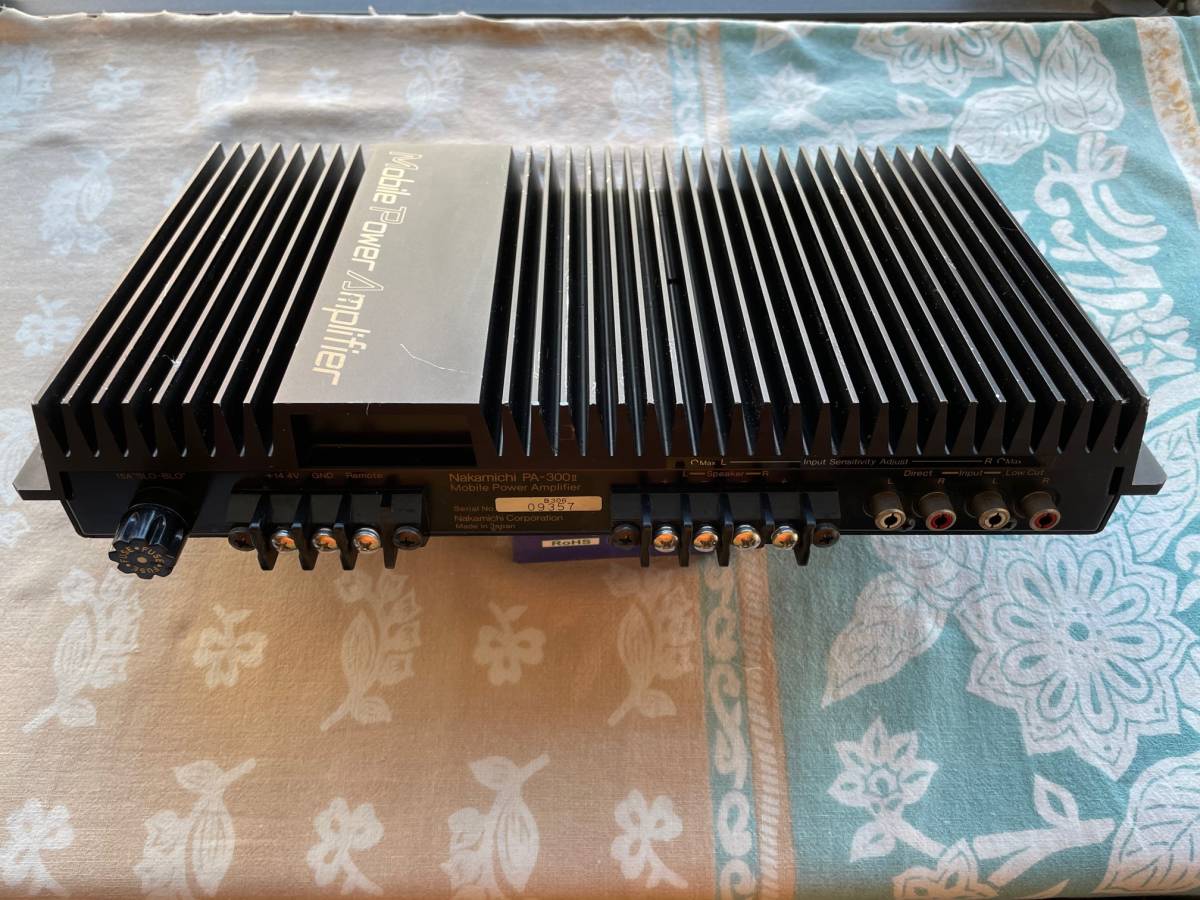 ナカミチ Nakamichi パワーアンプ PA-300II Mobile PA-300Ⅱ 2ch 