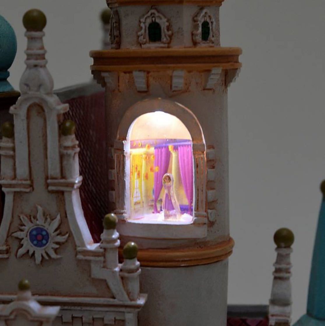 塔の上のラプンツェル フィギュア 城 Disney Castle Collection お城