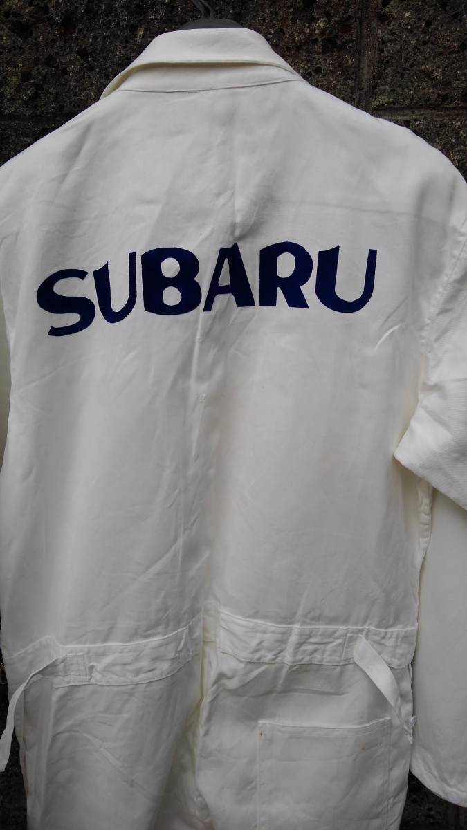 ツナギ スバル - SUBARU Yahoo!オークション サービス ビンテージ 作業 