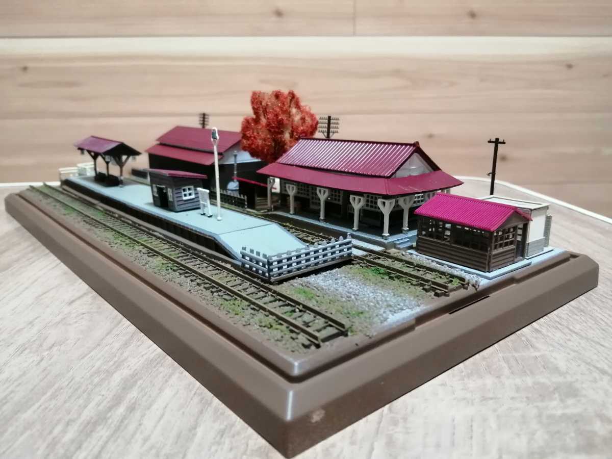 Nゲージジオラマ 秋のローカル駅