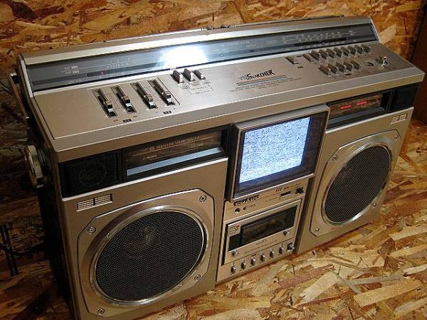 SHARP ラジカセ CT-6001 シャープ MW SW FMラジオ カセット アナログ