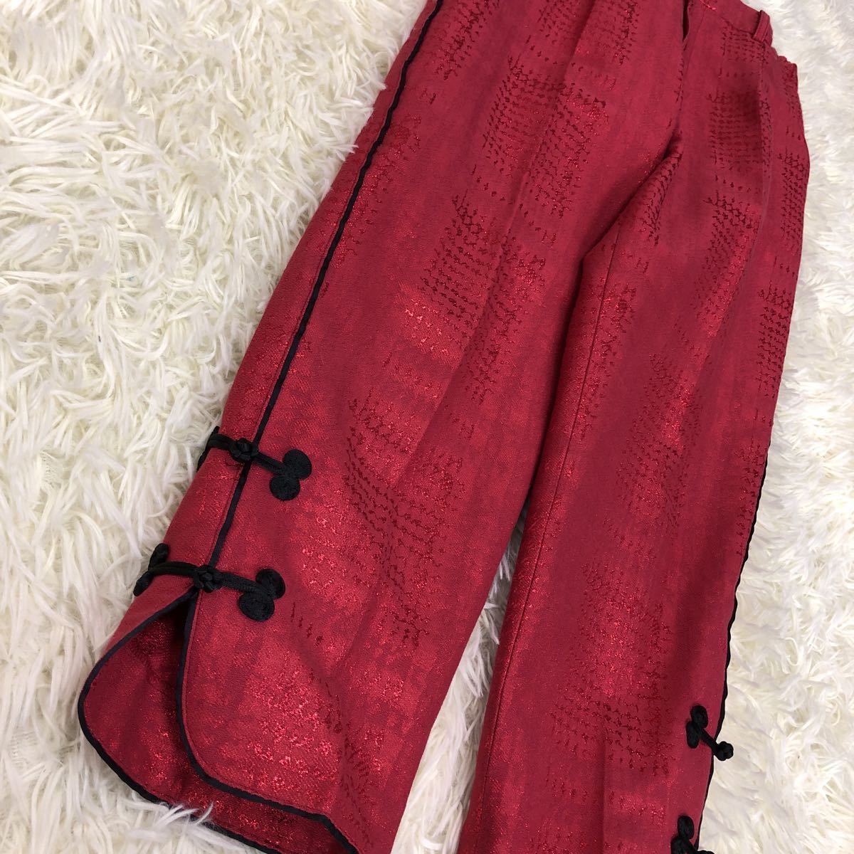 VIVIENNE TAM ヴィヴィアン タム チャイナパンツ チャイナ服 ボトムス