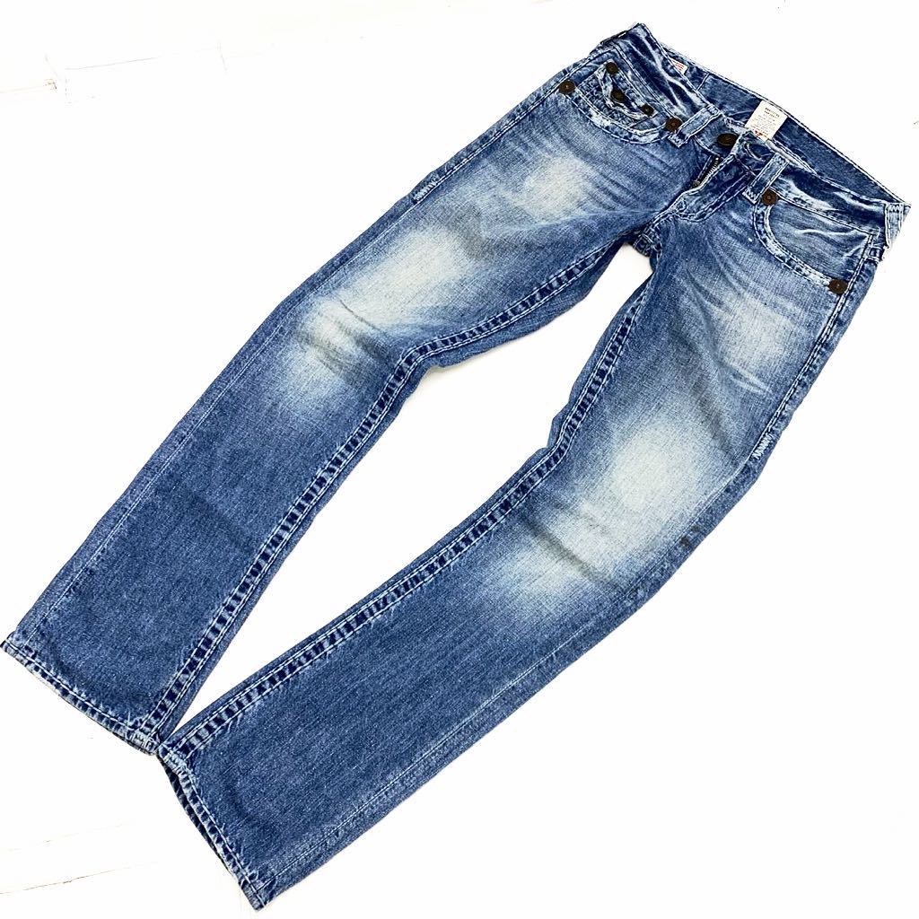 True Religion トゥルーレリジョン 足長 ブーツカット キレイなシルエット デニムジーンズ ジーパン メンズw29 ローライズ Ja729 W29 売買されたオークション情報 Yahooの商品情報をアーカイブ公開 オークファン Aucfan Com