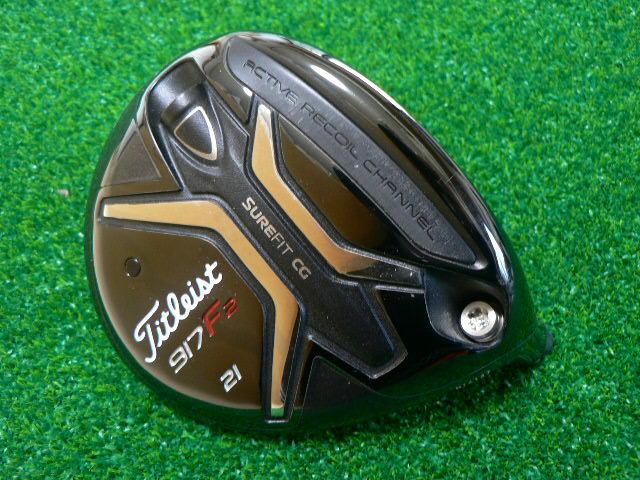 爆買い，新品 タイトリスト 917F2 7W 21&deg; ヘッドのみ HC付(タイトリスト)｜売買されたオークション情報、yahooの商品情報をアーカイブ公開 - オークファン 男性右きき用