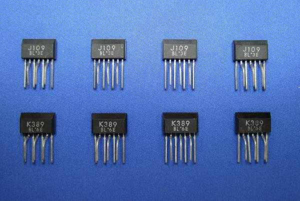 東芝FET 2SK389-BL 2SJ109-BL 4組セット(トランジスタ)｜売買されたオークション情報、yahooの商品情報をアーカイブ ...
