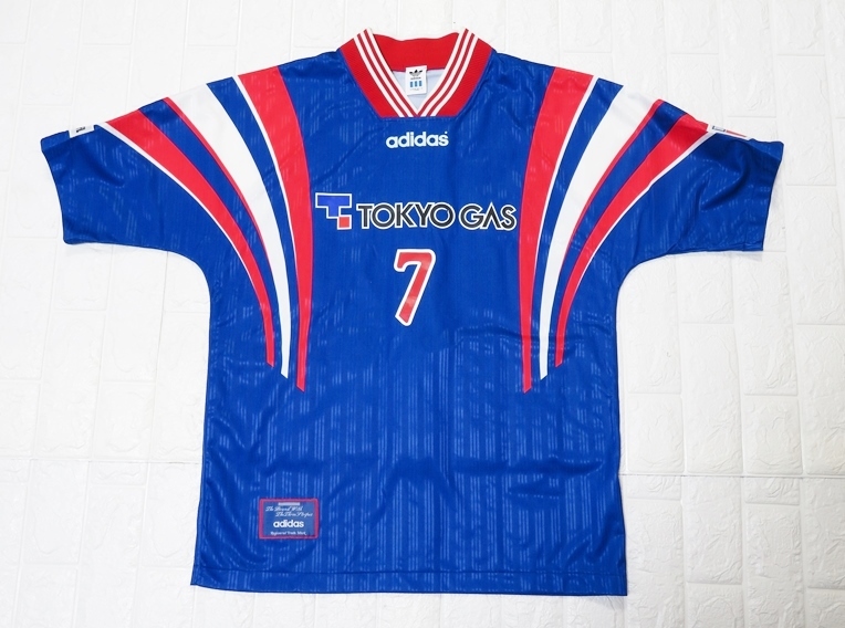 東京ガス 90s 97年 98年 東京ガスサッカー部 選手実使用 支給品 90年代