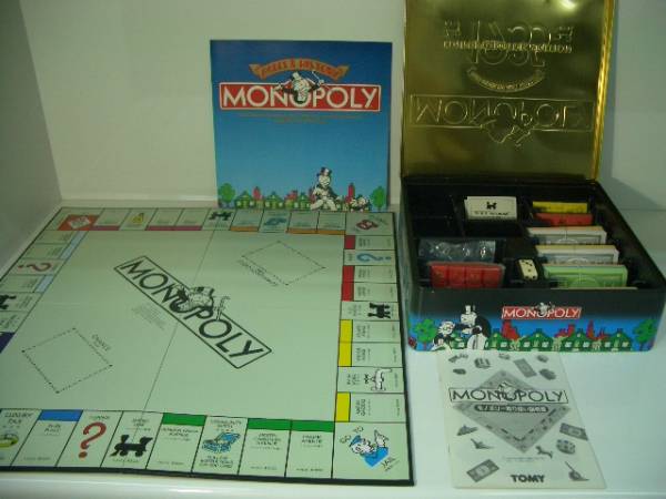 モノポリー/MONOPOLY☆COMMEMORATIVE EDITION 1935☆缶入り(モノポリー