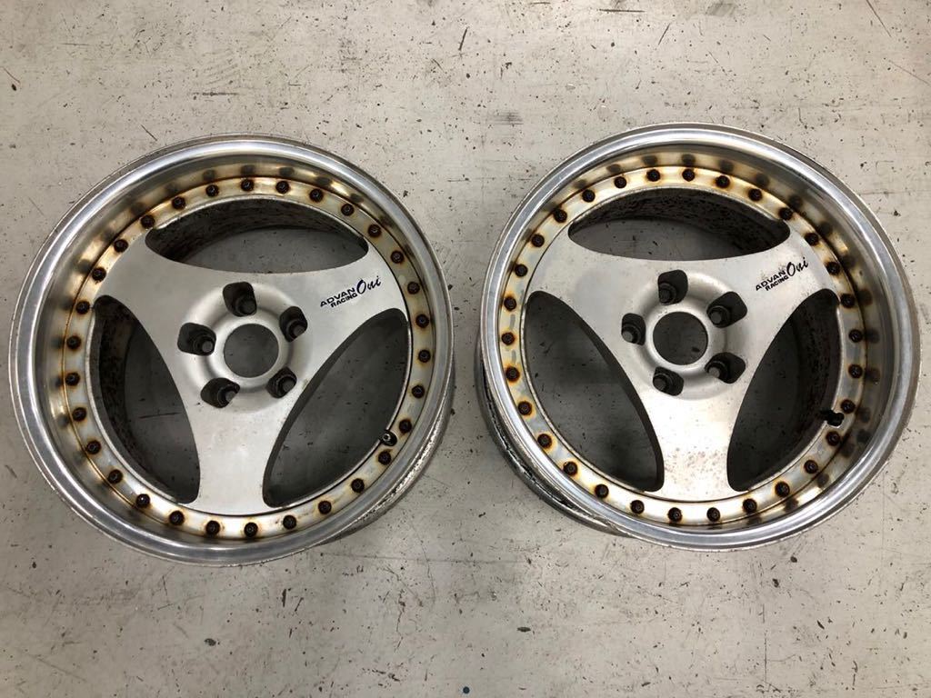 ADVAN Oni 17インチ9j+32 2本 売り切り！ヨコハマ ADVAN Oni 17インチ 9J ＋32 オニ 鬼 2本セット