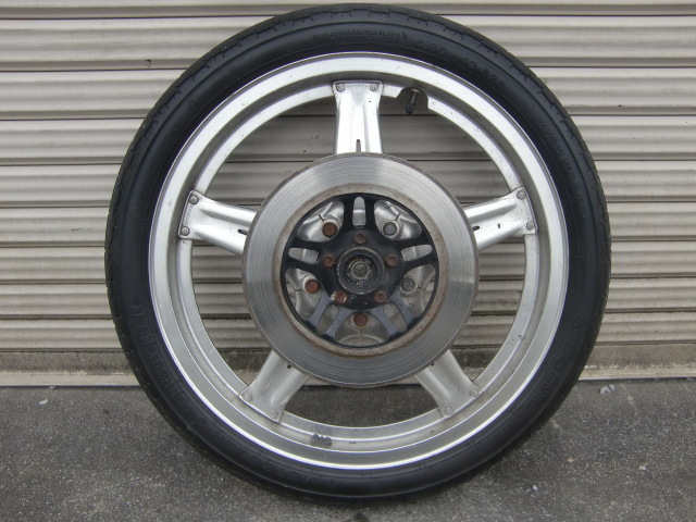 CB400N 純正 CB250N ホーク 当時物 フロントホイール コムスター