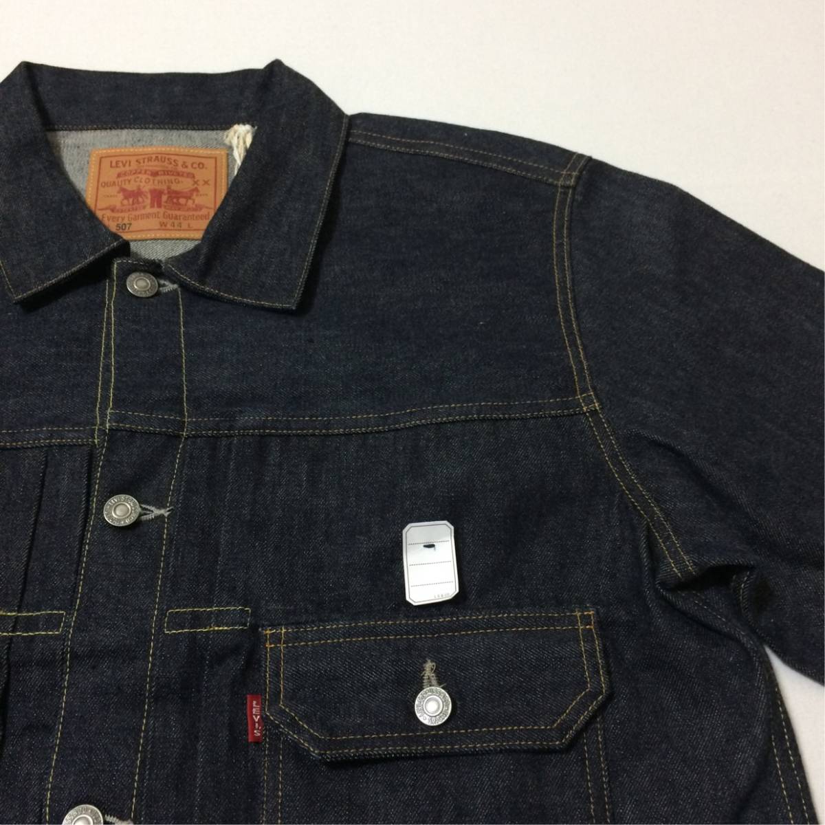 奇跡の新品&SIZE 44!! リーバイス LVC USA製 507 セカンド 2nd デニム
