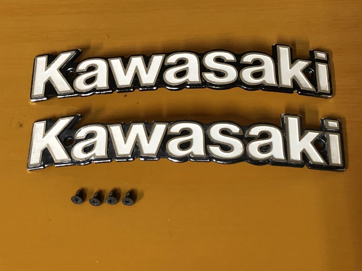 Kawasaki カワサキ 純正タンクエンブレム 当時物（検索KZ1000LTD