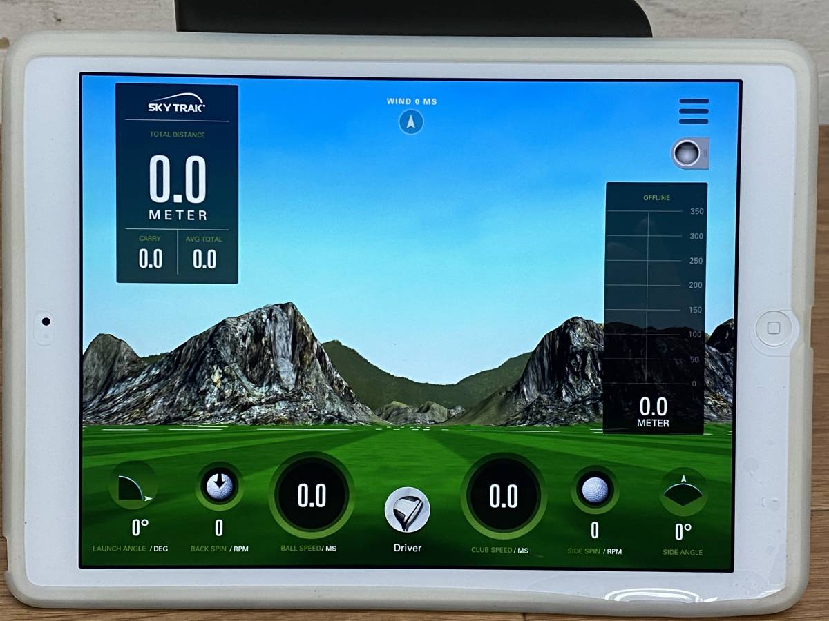 ラスト1台！！ 動作確認済 スカイトラック SKYTRAK ipad Air付き 弾道 