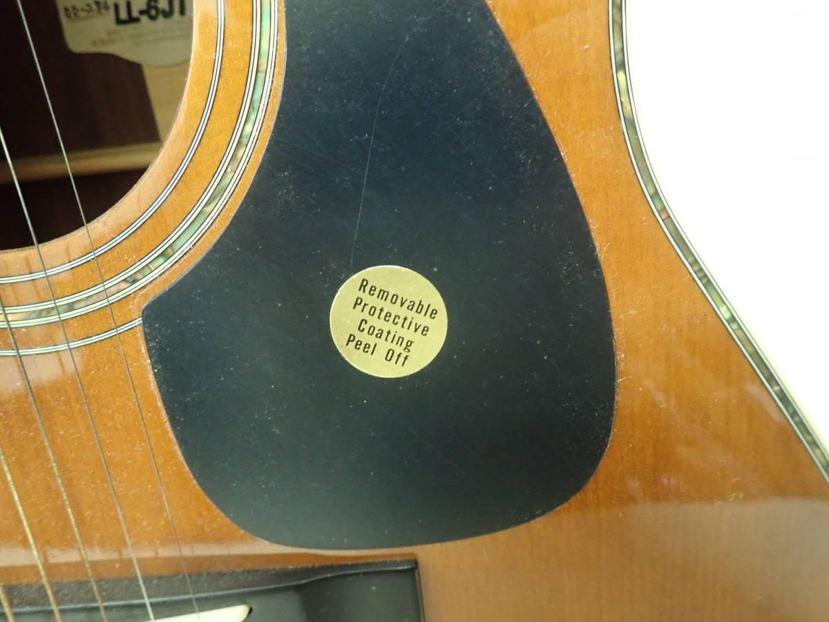 良品 調整済み YAMAHA LL-6JS トップ単板 アコースティック ギター