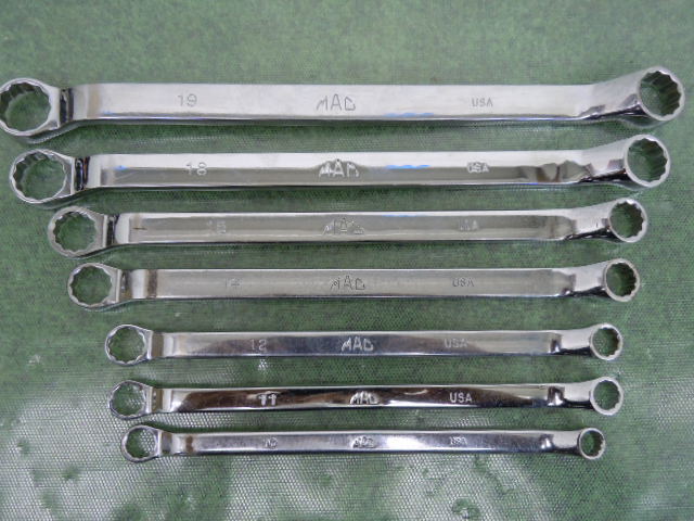 SALE，定番 MACTOOLs/マックツール オフセットメガネレンチ7本セット BOM2~Rシリーズ 19mmから8mm 格安スタート(めがねレンチ)｜売買されたオークション情報、yahooの商品情報をアーカイブ公開 - オークファン めがねレンチ