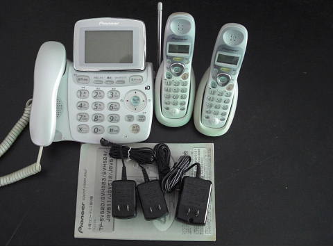 Pioneer　小電力コードレス留守番電話機_1
