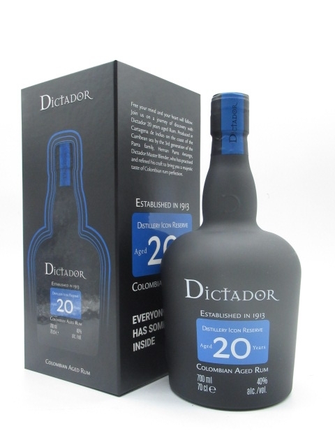 ディクタドール ラム 700ml 40度 20年 正規品 : [ Dictador 40％ イン