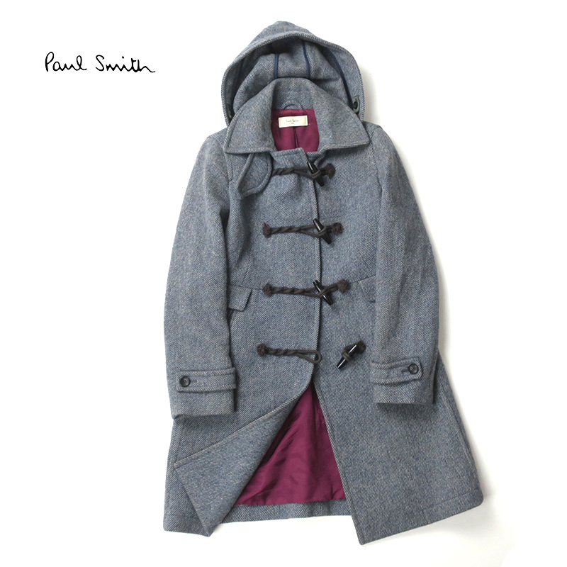 超激得，2026 Paul Smith ポールスミス ダッフルコート/ミディロング/フーディ ネイビー/38(その他)｜売買されたオークション情報、yahooの商品情報をアーカイブ公開 - オークファン 女性用