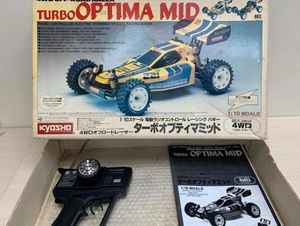 当時物　京商　オプティマプロ　希少　箱説付 Yahoo!オークション -「当時もの」(京商) (組立キット（電動