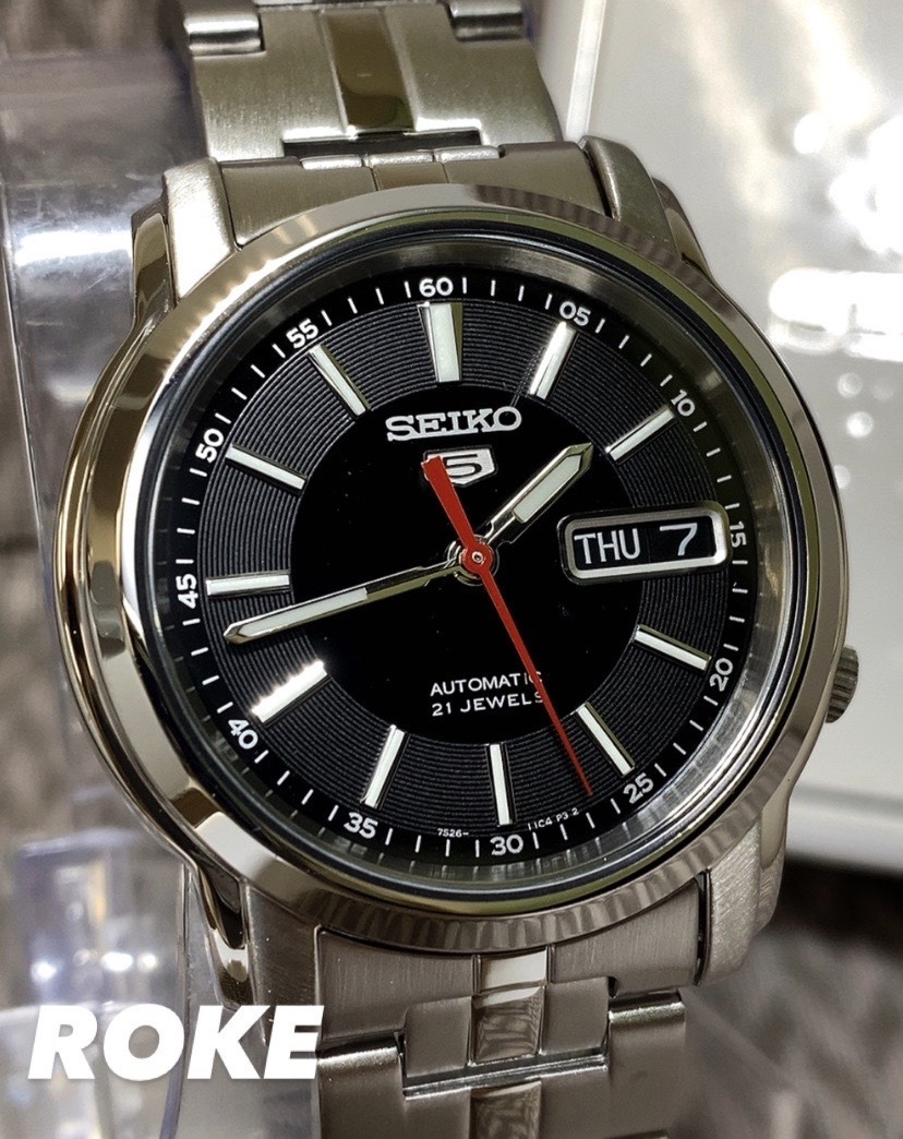 Seiko5 セイコー5 日本製 自動巻き 機械式 腕時計 裏ブタスケルトン ビジネスウォッチ デイデイトカレンダー ブラック メンズ 海外モデル 売買されたオークション情報 Yahooの商品情報をアーカイブ公開 オークファン Aucfan Com