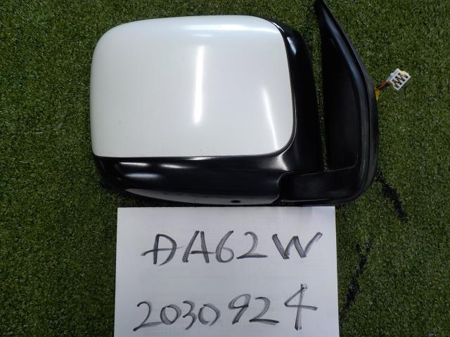 【格安，HOT】 エブリイワゴン DA62W 右ドアミラー 電格式 Z7T/パールホワイト(ドアミラー)｜売買されたオークション情報、yahooの商品情報をアーカイブ公開 - オークファン スズキ用
