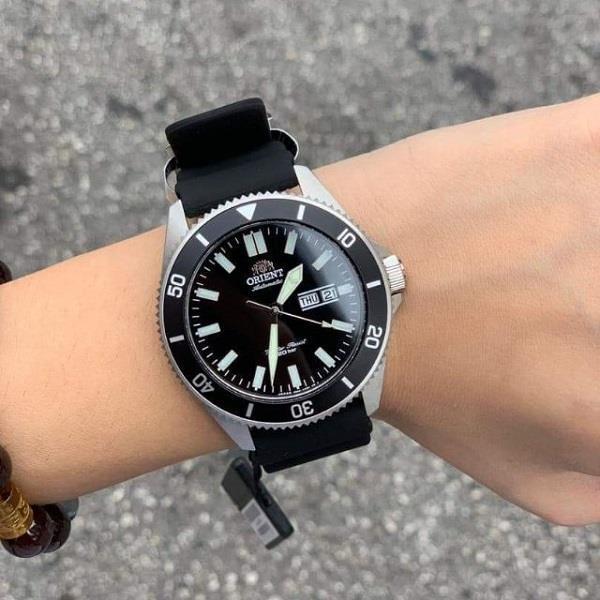 1円】【新品正規品】オリエントORIENTメンズ自動巻きウレタンベルト