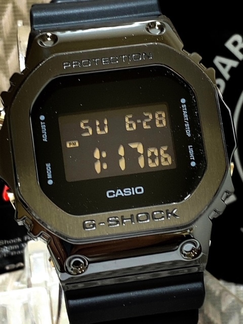 Casio カシオ 正規品 G Shock Gショック ジーショック 腕時計 防水 ブラックipメタル ２０気圧防水 多機能腕時計 G Shock 売買されたオークション情報 Yahooの商品情報をアーカイブ公開 オークファン Aucfan Com