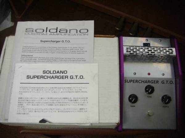 Soldano Supercharger G.T.O(プリアンプ)｜売買されたオークション情報 