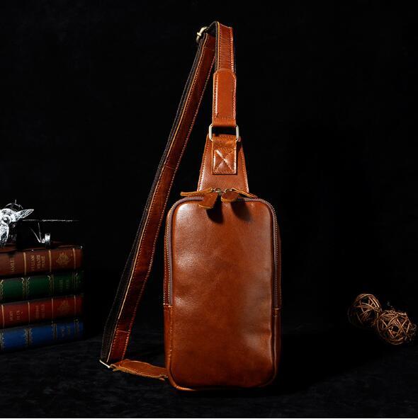 ボディバッグ メンズ レザー ショルダーバッグ 斜めがけ 本革 牛革 ワンショルダー 通勤 通学 鞄 カバン 大容量 軽量 多機能 ブラウン X295 ボディバッグ 売買されたオークション情報 Yahooの商品情報をアーカイブ公開 オークファン Aucfan Com