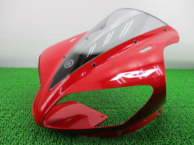新品 未使用 YAMAHA 純正 YZF-R1 2006年式 アッパーカウル 中古 ヤマハ 純正 バイク 部品 YZF-R1 アッパーカウル 純正 赤 5PW
