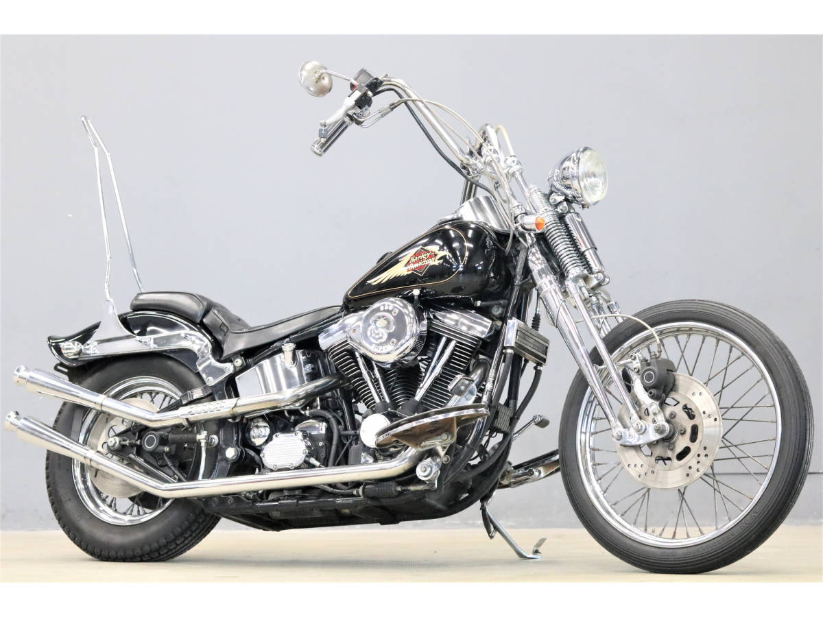 ハーレーｆｘｓｔｓスプリンガー 98年式 キャブ車 km 後期エボ チョッパー 1340cc 純正スプリンガー S Sエアクリ Leperaシート ソフテイル 売買されたオークション情報 Yahooの商品情報をアーカイブ公開 オークファン Aucfan Com