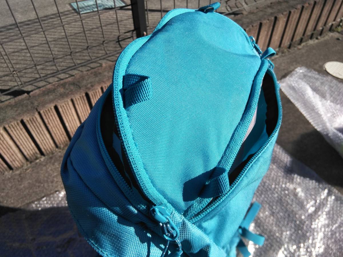 中古：MILLETミレー KHUMBUクンブ 32 LD（登山・トレッキング、女性向けザック、明るい水色、純正レインカバー付き）_3