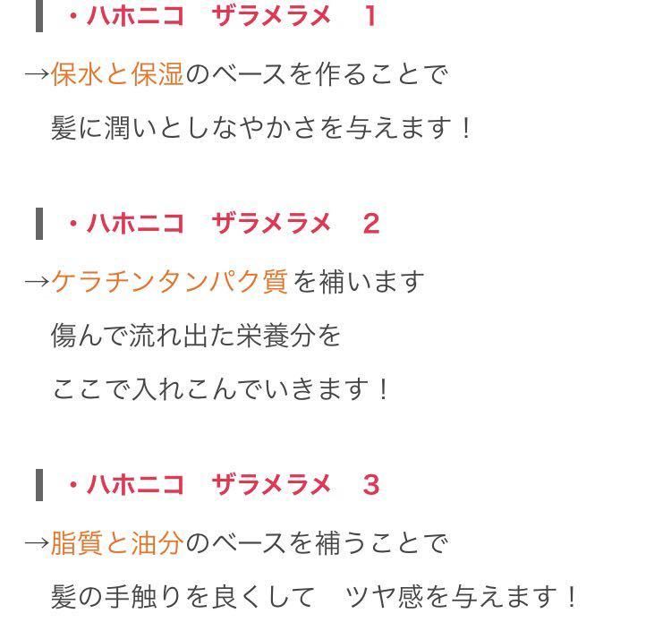お得品★約2ヶ月分たっぷり★100g★ハホニコ ザ ラメラメ No.1 トリートメント　カラー　白髪染め　毛染め　カラーリング_3